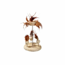 Karlie Yaylı Kedi Oyuncağı 25X15 Cm Bej