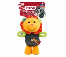 Gigwi Plush Friendz Sesli Aslan Peluş Köpek Oyuncağı (17 cm)