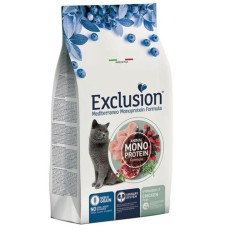 Exclusion Monoprotein 7+ Tavuklu ve Narlı Düşük Tahıllı Kısırlaştırılmış Yaşlı Kedi Maması 1,5 kg