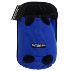 Bacco Milano Kedi ve Küçük Irk Köpek Ayaklı Ana Kucağı Model Mavi (En:21cm, Boy:32cm)