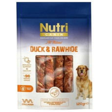 Nutri Canin Duck&Rawhide Ördek Eti Sargılı Sığır Derisi Köpek Ödül Maması 120gr