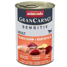 Animonda GranCarno Sensitive Tavuklu & Patatesli Yetişkin Köpek Konservesi 400gr