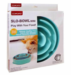 Dog Games Köpekler için Yavaş Beslenme Sağlayan Plastik Mama Kabı 27cm (Mavi)