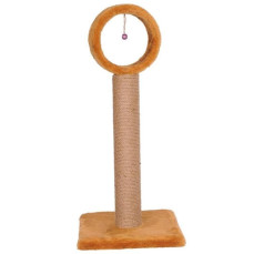 Cathouse Çemberli Oyuncaklı Kedi Tırmalama Tahtası 76 cm (Kahverengi)