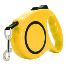 RS Otomatik Gezdirme Tasması 5 mt Sarı