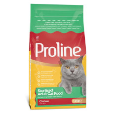 Proline Kısırlaştırılmış Kediler için Tavuklu Kedi Maması 1,2 KG