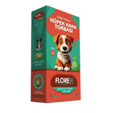 Florex Pudra Kokulu Köpek Kaka Torbası (5 Rulo 100 Adet)