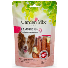 Gardenmix Lamb Rib Dog Treat Kuzu Kaburgalı Köpek Ödülü 75 Gr