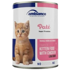 Ambiance Kıyılmış Tavuklu Yavru Kedi Konservesi 415gr