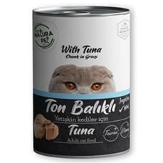 Eco Natura Pet Ton Balıklı Yetişkin Kedi Konservesi Gravy 400 Gr