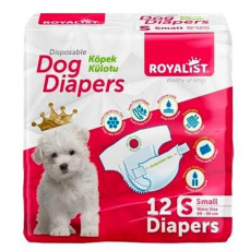 Royalist Köpek Alt Bağlama Bezi Small 40-56 cm 12 Adet