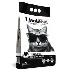 Lindo Cat Natural White Kokusuz Topaklaşan Kedi Kumu 10LT