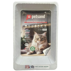 Pet Sand Seyahate Hazır Kum Kabı (Kumu İçerisinde Dahil)