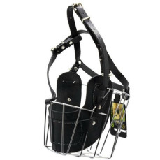 Doglife Deri Metal Korumalı Köpek Ağızlığı XL