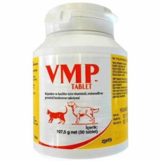 Zoetis VMP Kedi ve Köpek Vitamin Mineral Protein Komplaxı 50 Tablet