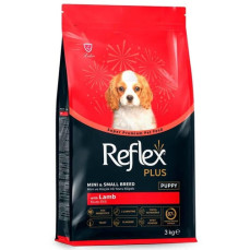 Reflex Plus Kuzu Etli Mini ve Küçük Irk Yavru Köpek Maması 3 Kg
