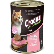 Crocus Pate - Kıyılmış Tavuklu Yavru Kedi Konservesi 400gr