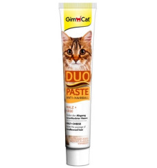 GimCat Anti-Hairball Tüy Yumağı Engelleyici Duo Paste Peynir+Malt 50gr