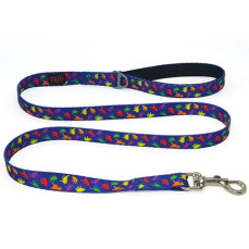 Luckypaw Desenli Kedi-Köpek Gezdirme Kayışı 2-140 cm (Dino)