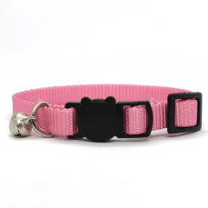 LuckyPaw Çıngıraklı Kedi Boyun Tasması 1x30cm (Pembe)