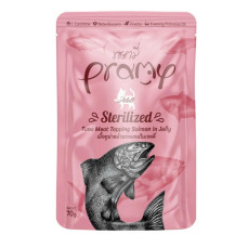 Pramy Jöle İçinde Somonlu ve Ton Balıklı Kısırlaştırılmış Kedi Konservesi 70gr