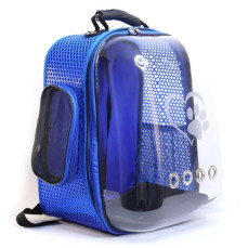 Migno Zenith Astronot Model Kedi Köpek Taşıma Çantası Mavi(42x34x34 cm)