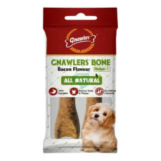 Gnawlers Köpek Ödül Kemiği Bacon Aromalı 2'li 90 Gr