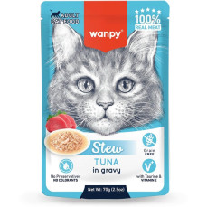 Wanpy Pouch Ton Balıklı Kedi Konservesi 70 gr