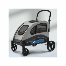 Tommy Evcil Hayvan Arabası Maxi Boy Gri 90*73*108 Cm