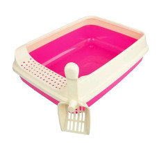 Petstyle Elekli Çerçeveli Açık Kedi Tuvalet Kabı