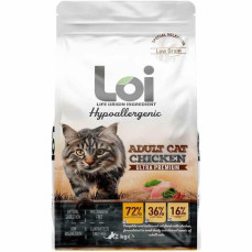 Loi Hipoalerjenik Tavuklu Kedi Maması 2 Kg