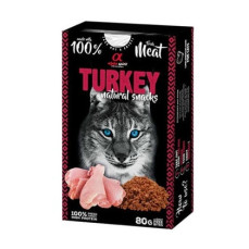 Alpha Spirit Doğal Atıştırmalık Kedi Ödül Maması Hindili 80 gr