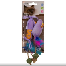 Eastland Matatabi Ve Catnipli Peluş Fare Ve Şekerleme Kedi Oyuncağı