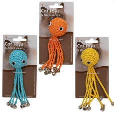 Eastland Çıngıraklı Ahtapot Kedi Oyuncağı 12,5cm