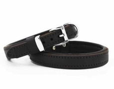 Doggie Yağlı Deri Boyun Tasması Yağlıkahve 2X30-35Cm