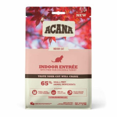 Acana Indoor Entree Hairball Control Tavuklu ve Hindili Kısırlaştırılmış Kedi Maması 340GR