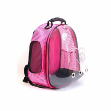 MİGNO Nexus Astronot Model Kedi Köpek Taşıma Çantası - Pembe