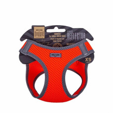 Doggie Havalı Dokuma Reflektör Serisi Küçük Irk Göğüs Tasması Turuncu Xs-30-34Cm
