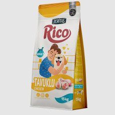 Rico Tavuklu Yetişkin Köpek Maması 15 Kg