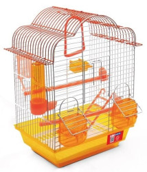 GVN 1210 Papatya Kuş Kafesi (200 Serisi - Orta Boy) 43x30x22cm