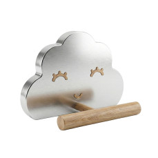 Teng Bulut Figürlü Aynalı Kuş Tüneği 13 cm