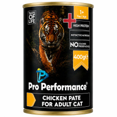 Pro Performance Pate Tavuklu Ezme Yetişkin Kedi Konservesi 400gr