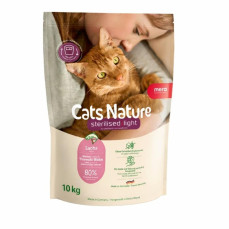 Mera Cats Nature Kısırlaştırılmış Somonlu Yetişkin Kedi Maması 10 Kg