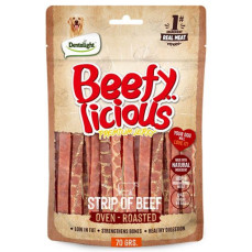 Dentalight Beefy Licious Sığır Etli Şerit Köpek Ödülü 70 g