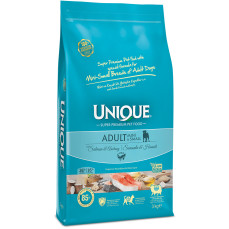 Unique Düşük Tahıllı Küçük Irk Somonlu Hamsili Yetişkin Köpek Maması 3 Kg
