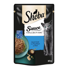 Sheba Pouch Ton Balıklı Yetişkin Kedi Konserve Maması 85 gr