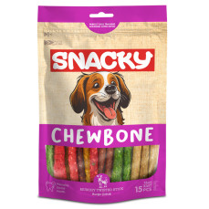 Snacky Munchy Köpek Burgu Çubuk 13 cm 15'li