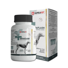 Supravet Köpekler İçin Eklem ve Kas Geliştirici Likit MEGAFLASH + XXL 500 ml (Special Complex Liquid)