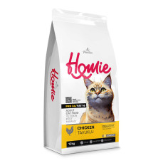 Homie Düşük Tahıllı Süper Premium Tavuklu Yetişkin Kedi Maması 12 KG