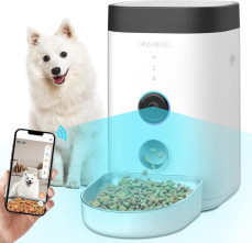 Dogness F10A Akıllı Otomatik Mama Kabı – Kamera Kontrollü (3,6 Litre)